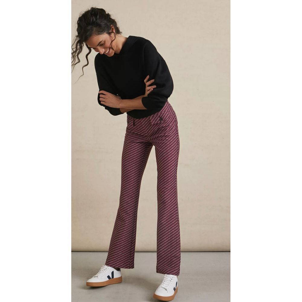 Anthropologie The Essential Slim Flared Pants Size 2 Tailored Slimming Stretch